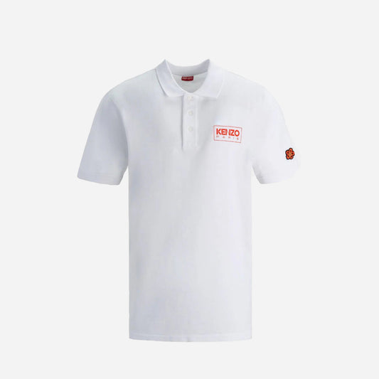 CAMISETA POLO KENZO CABALLERO BLANCO ALGODON (FC65PO0034PU-01)