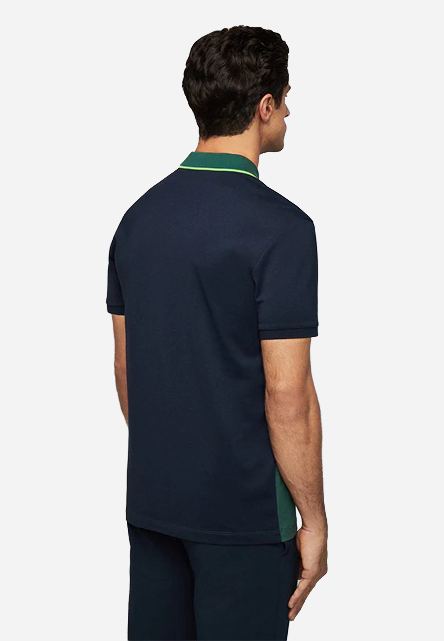 Camiseta Polo Verde logo H.L.