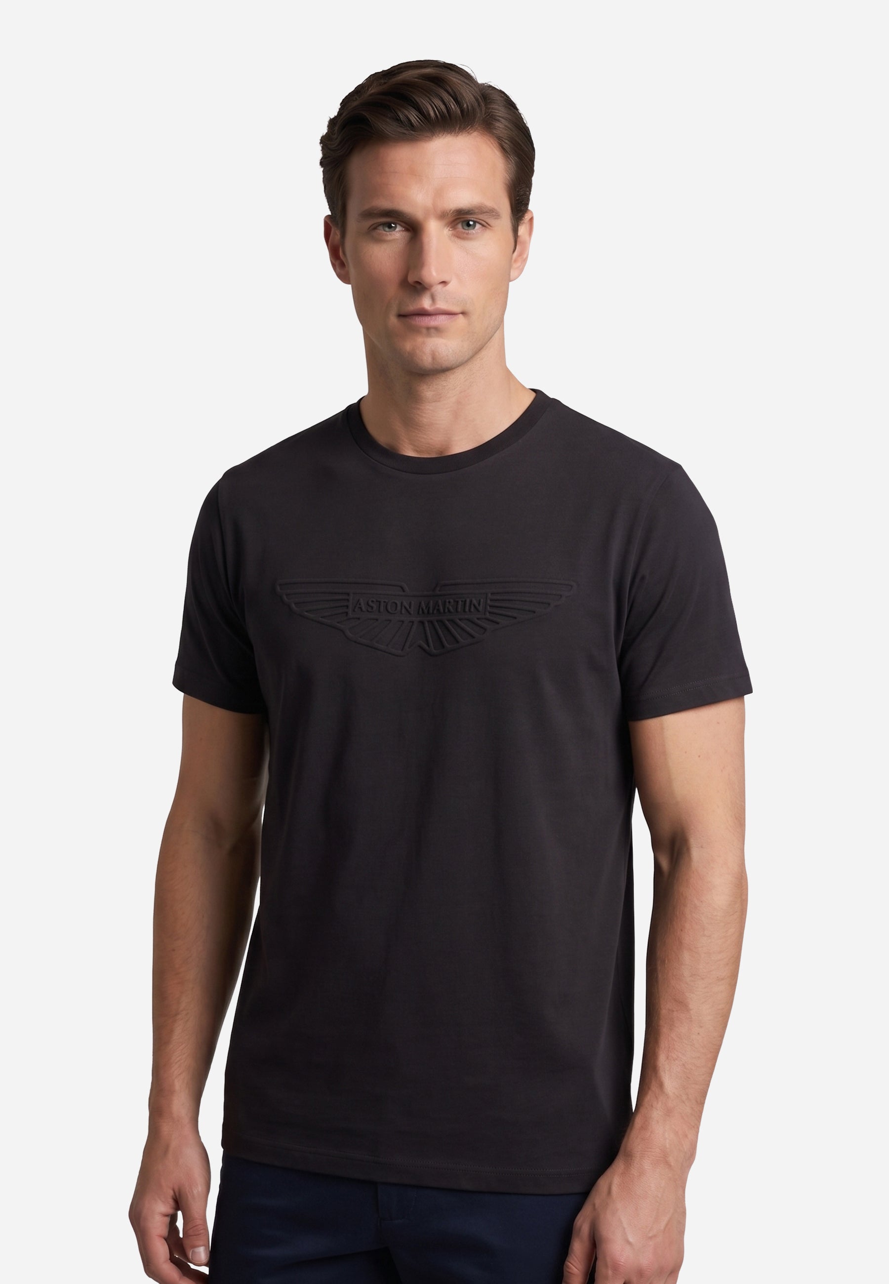 Camiseta Negra Hombre H.L.
