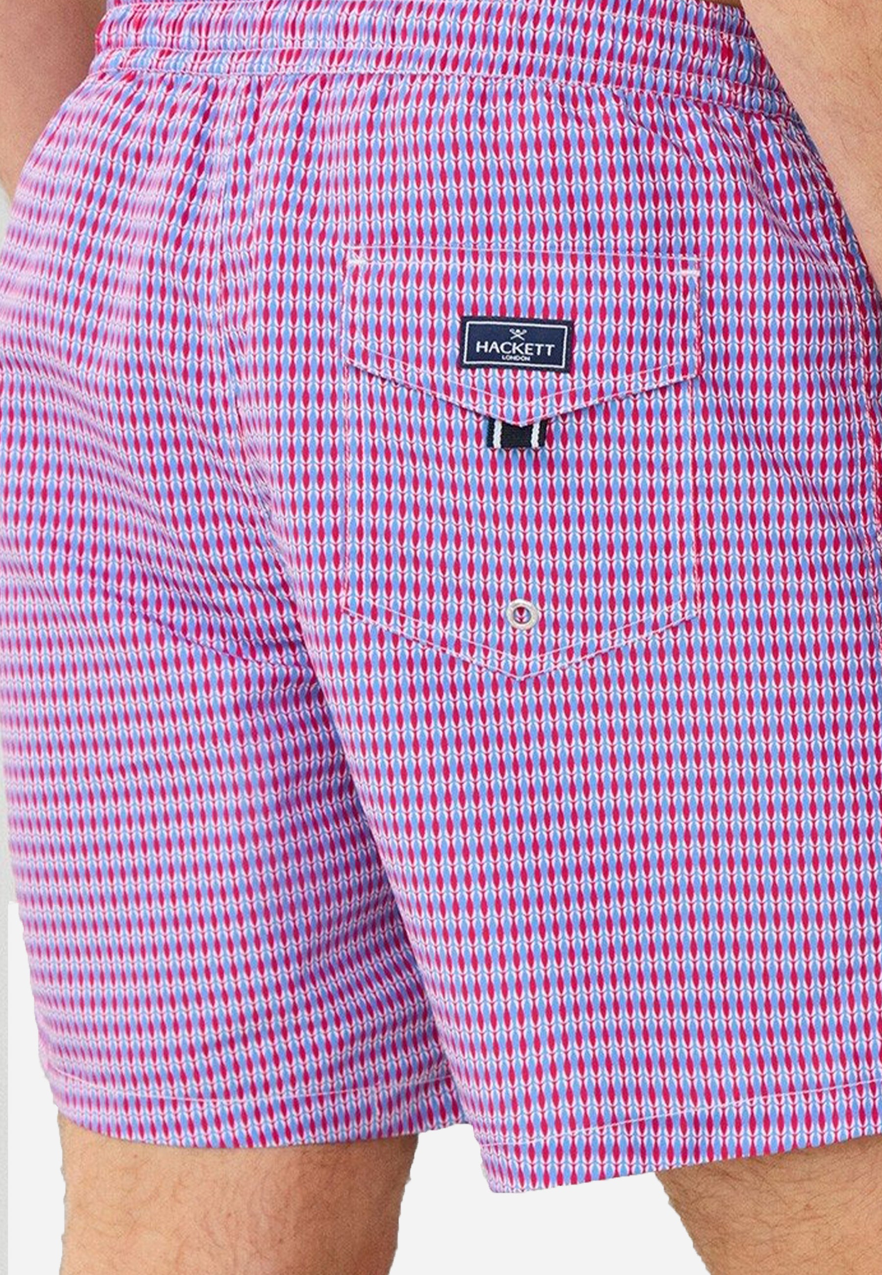 Bermuda playera Fucsia H.L.