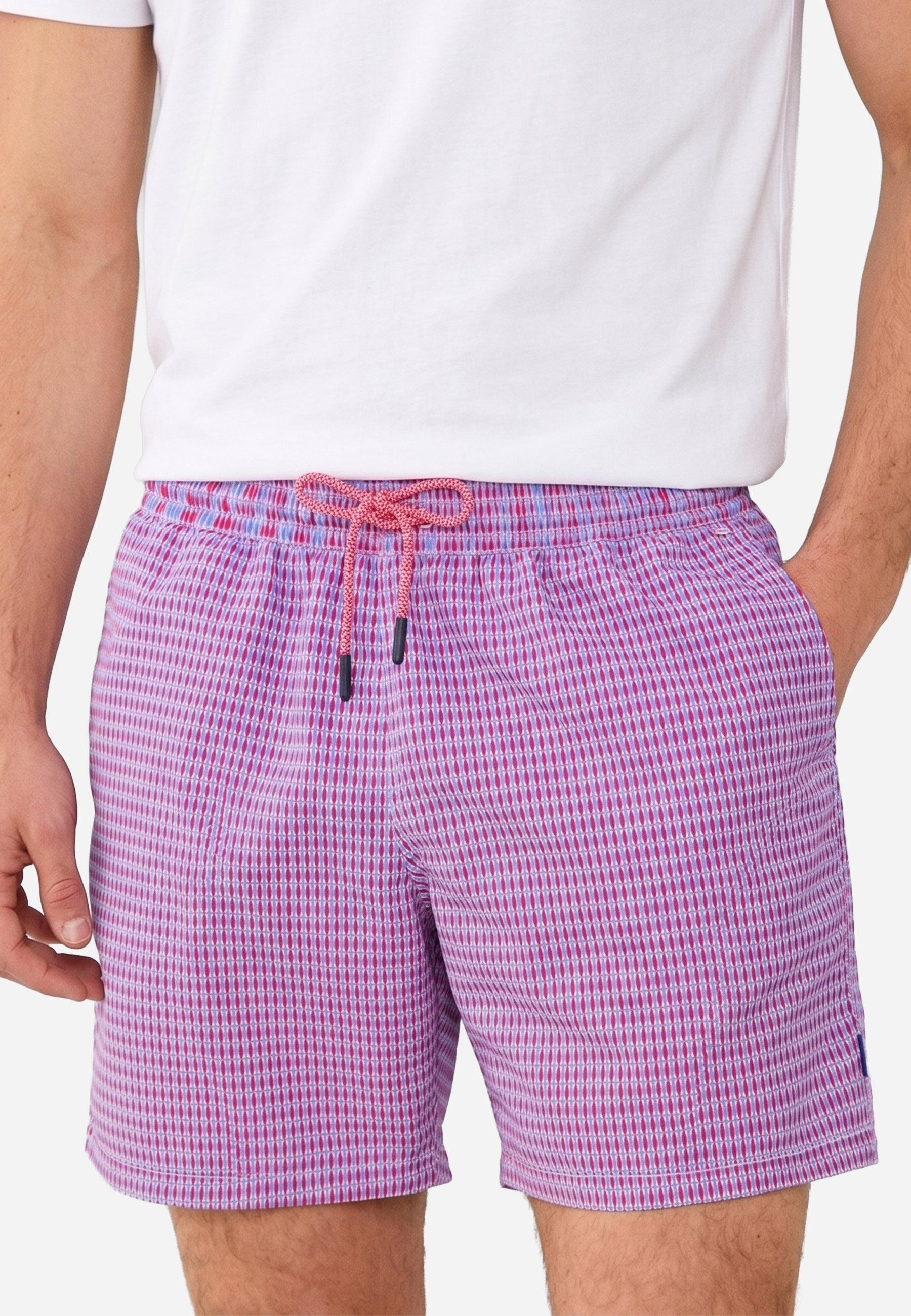 Bermuda playera Fucsia H.L.