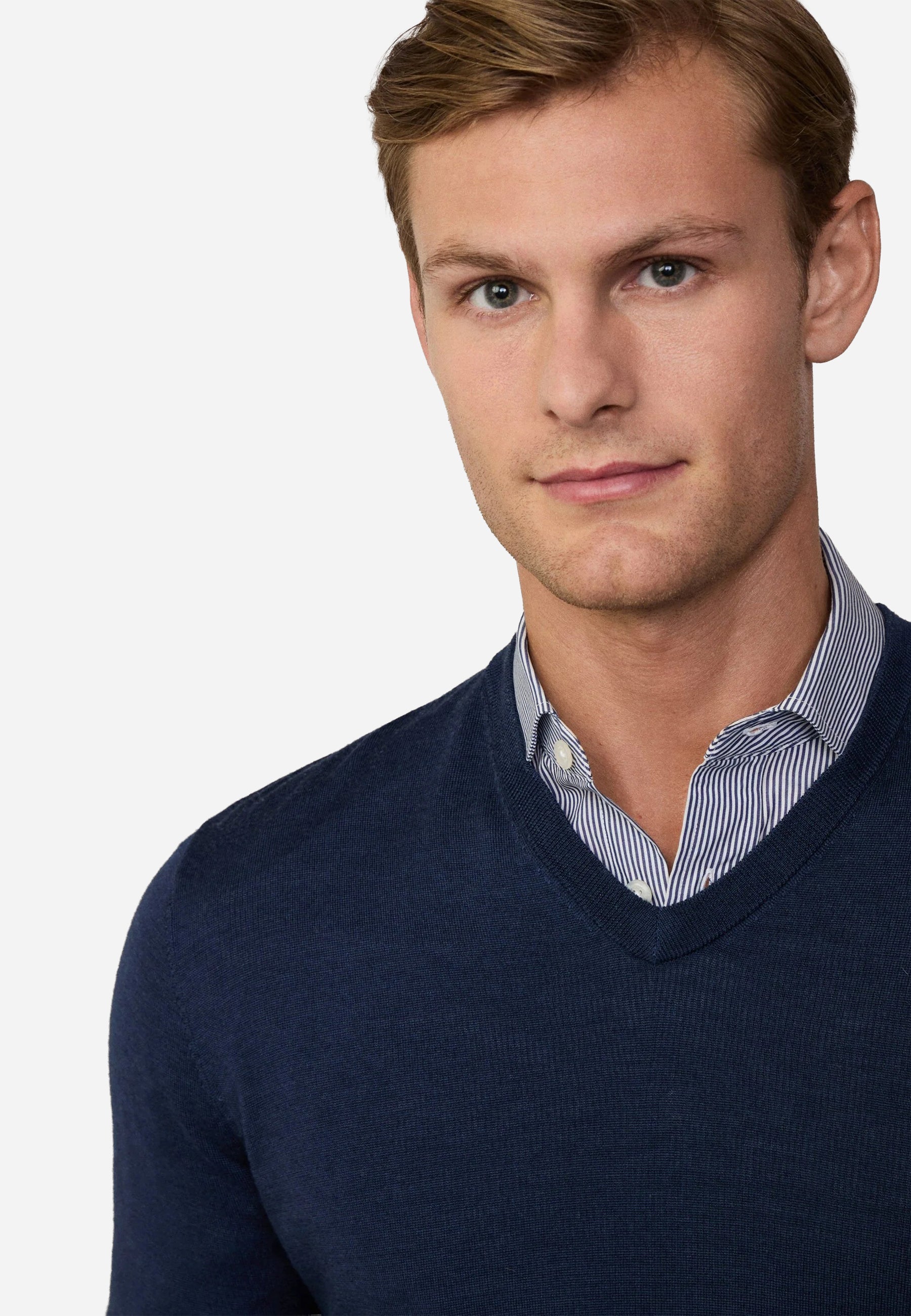 Sweater Lana Azul Marino H.L.