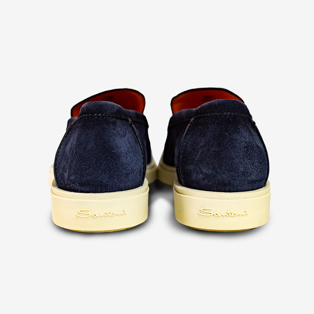 Zapato Mocasines Hombre Azul Marino S.