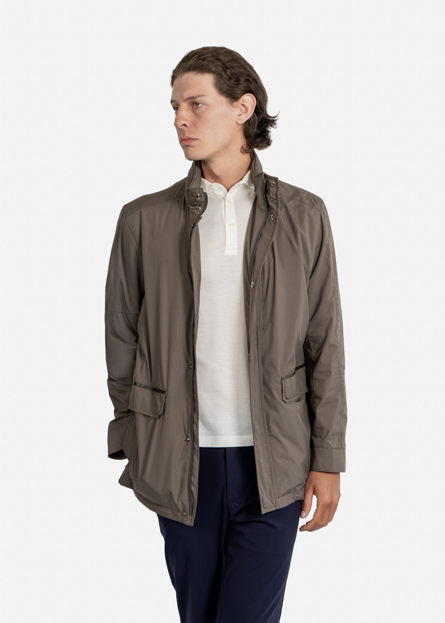 CHAQUETA CORNELIANI CAFE POLIESTER (9325C3-9320158-032)