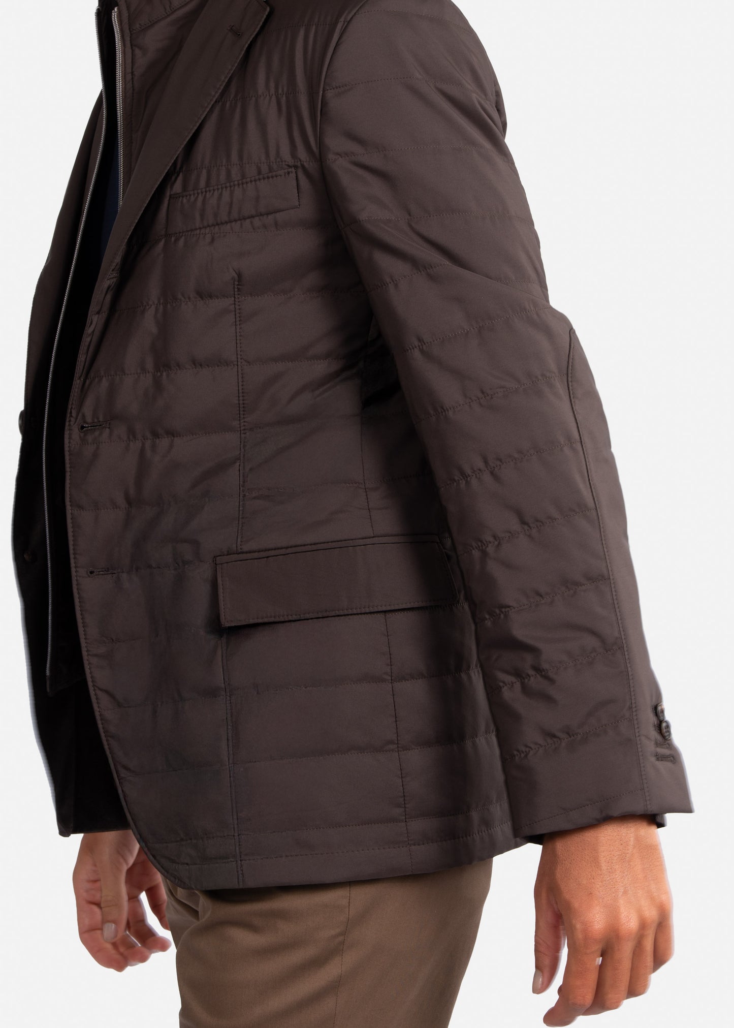 CHAQUETA CORNELIANI CAFE POLIESTER (946S43-9413033-032)