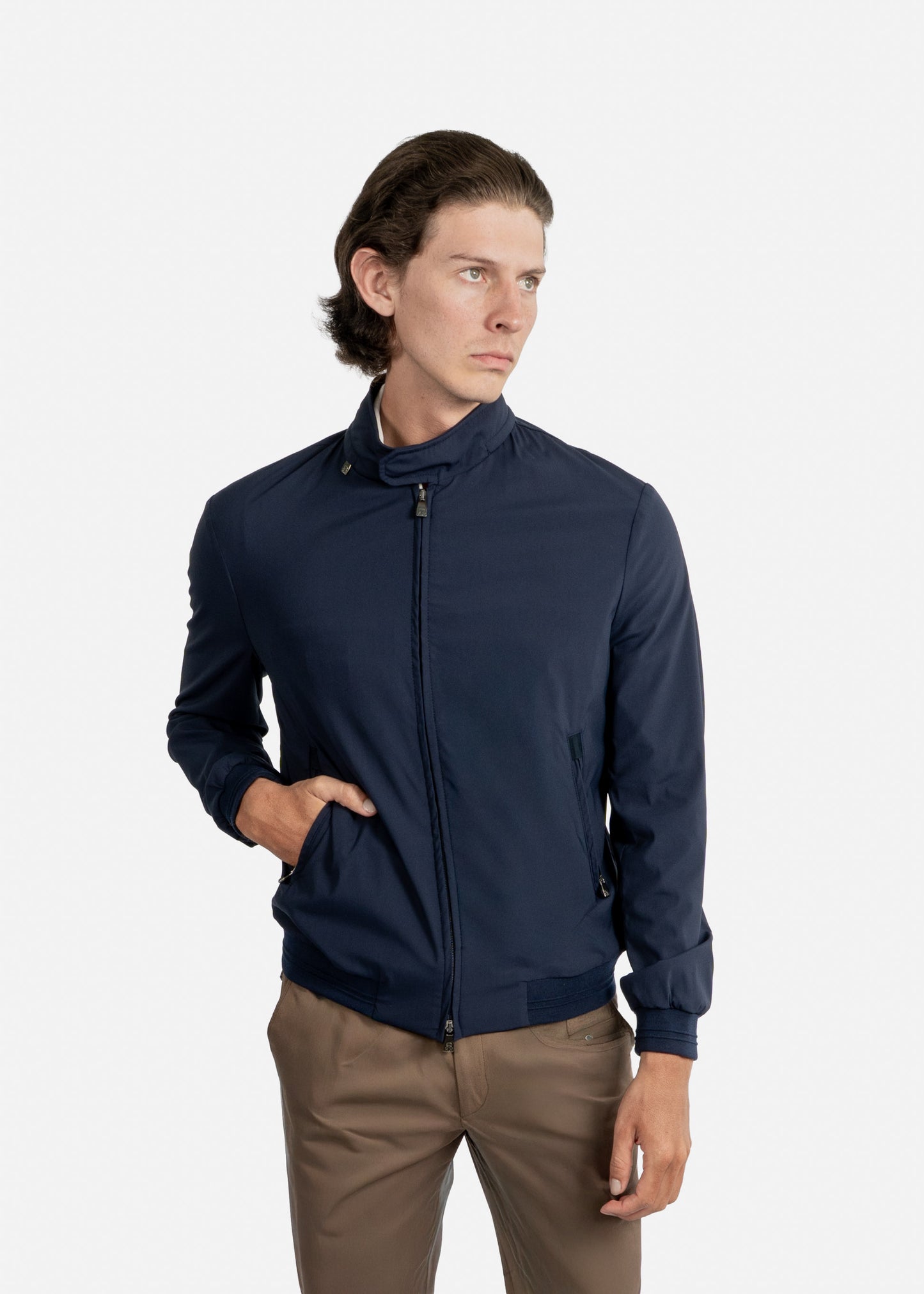 CHAQUETA CORNELIANI AZUL LANA + POLIA + ELAS (93L5V2-9320123-002)