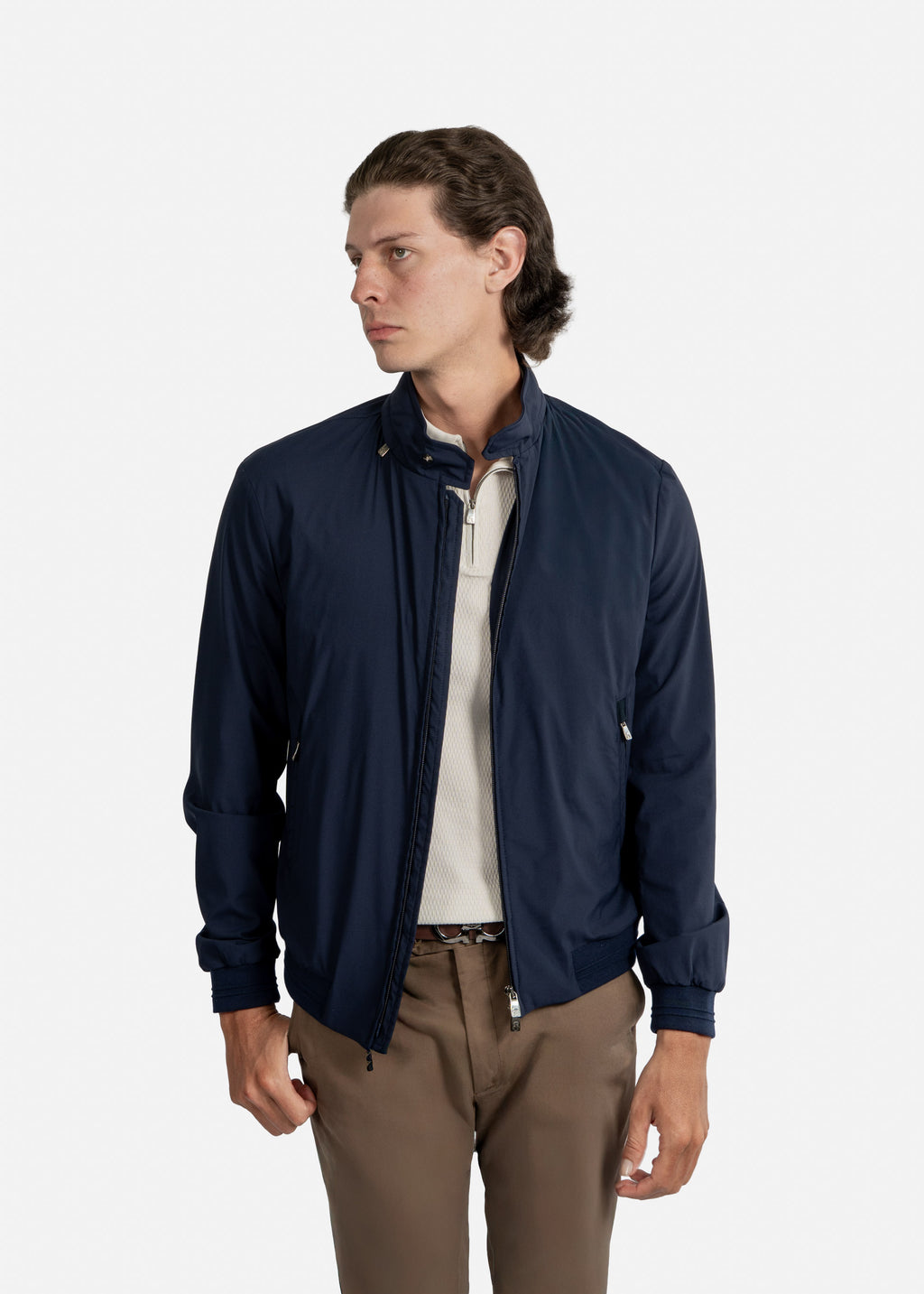 CHAQUETA CORNELIANI AZUL LANA + POLIA + ELAS (93L5V2-9320123-002)