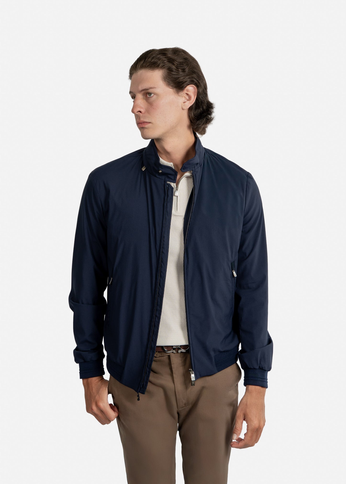 CHAQUETA CORNELIANI AZUL LANA + POLIA + ELAS (93L5V2-9320123-002)