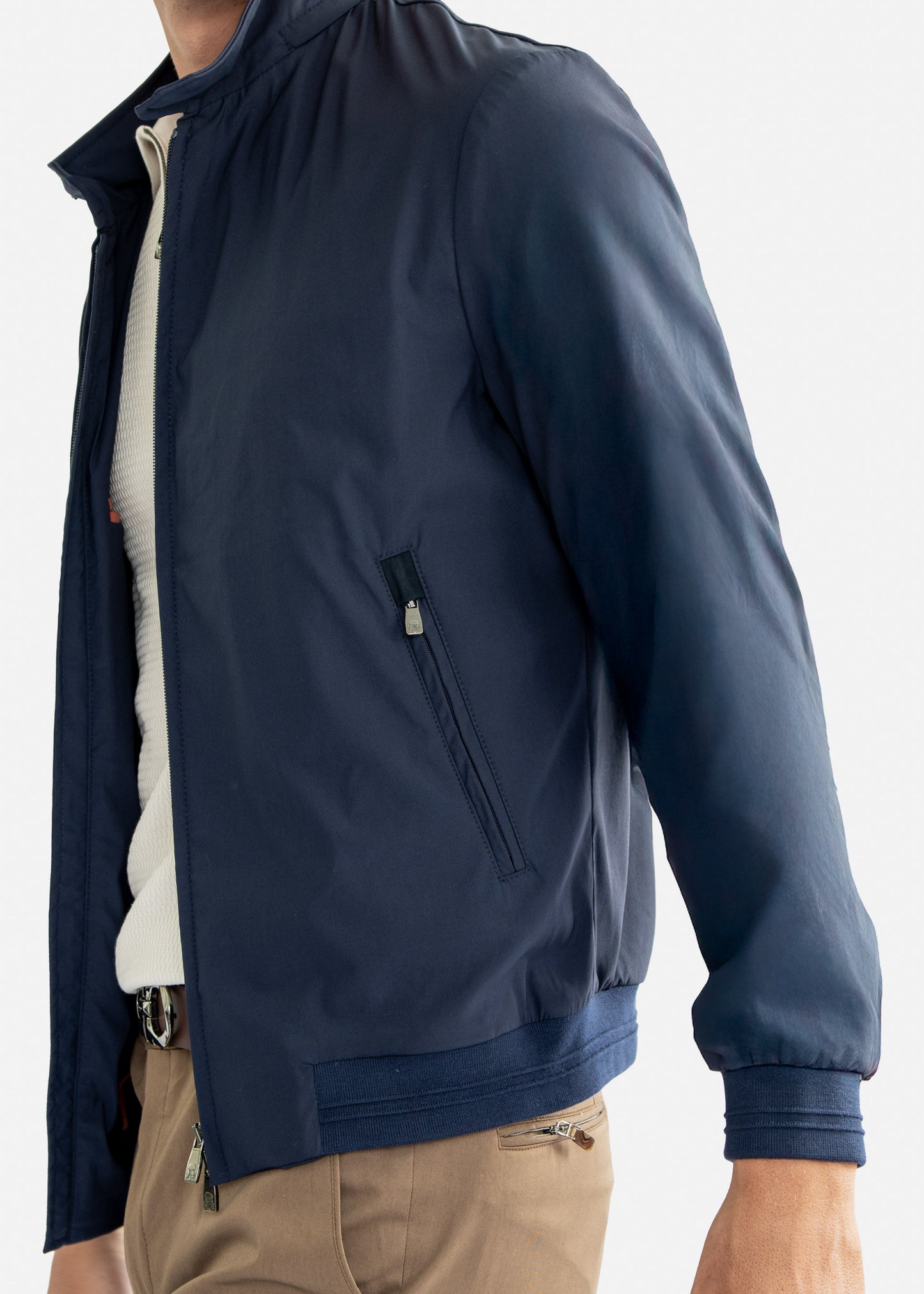 CHAQUETA CORNELIANI AZUL LANA + POLIA + ELAS (93L5V2-9320123-002)
