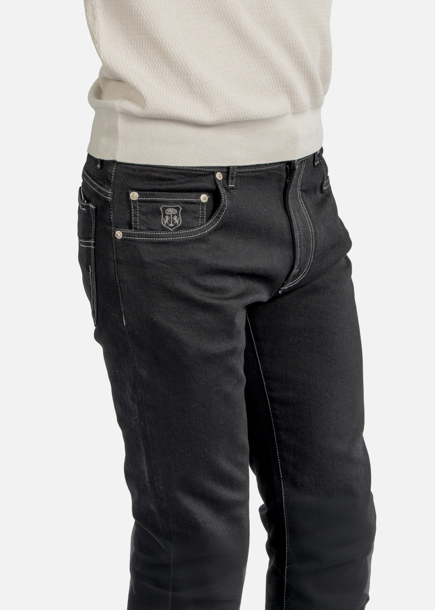 JEANS CORNELIANI NEGRO ALG + ELAS (934JG2-9320140-020)
