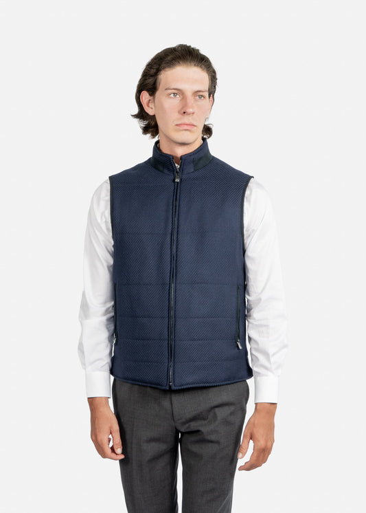 CHALECO CORNELIANI AZUL LANA (94C536-9416221-001)
