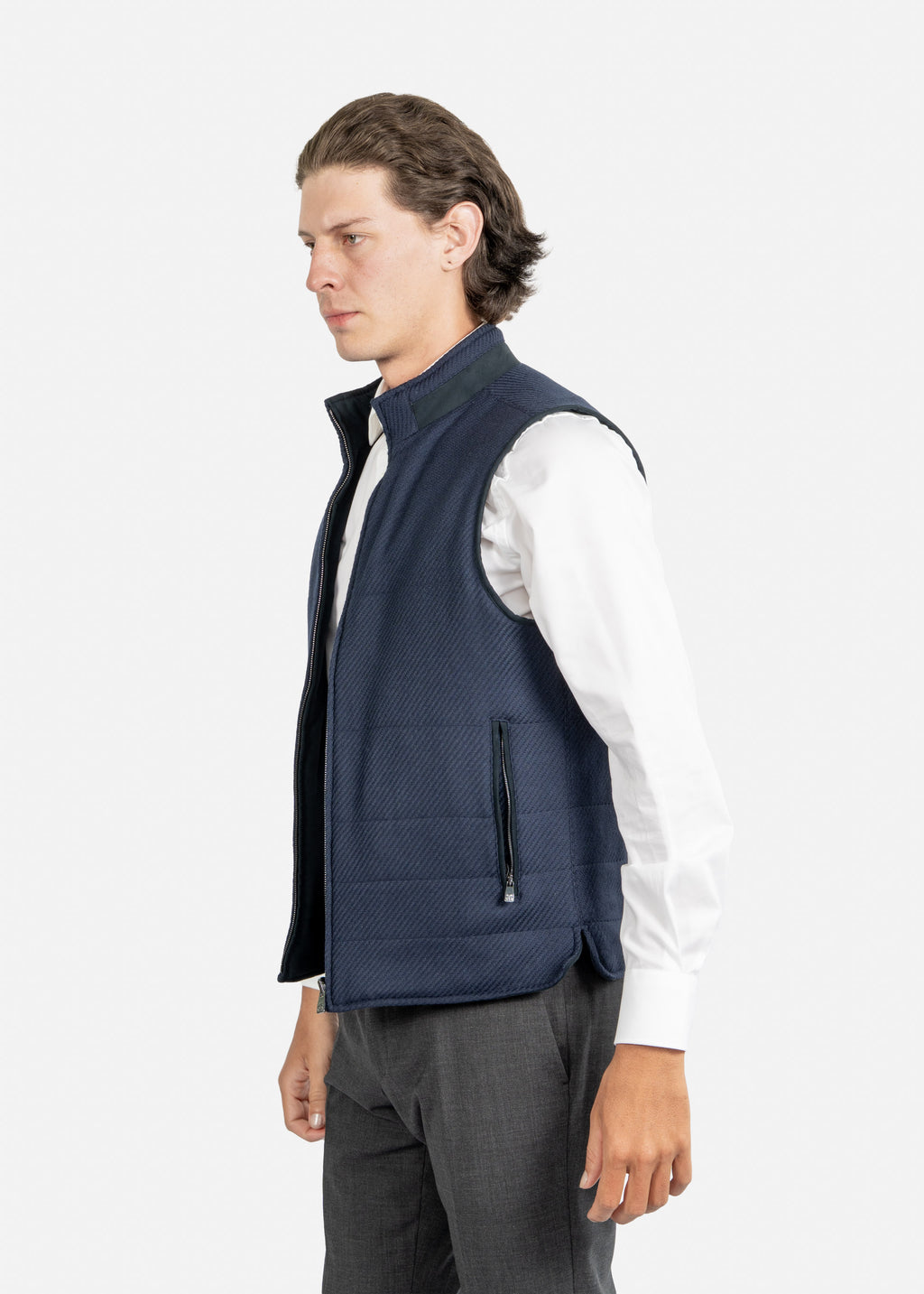 CHALECO CORNELIANI AZUL LANA (94C536-9416221-001)