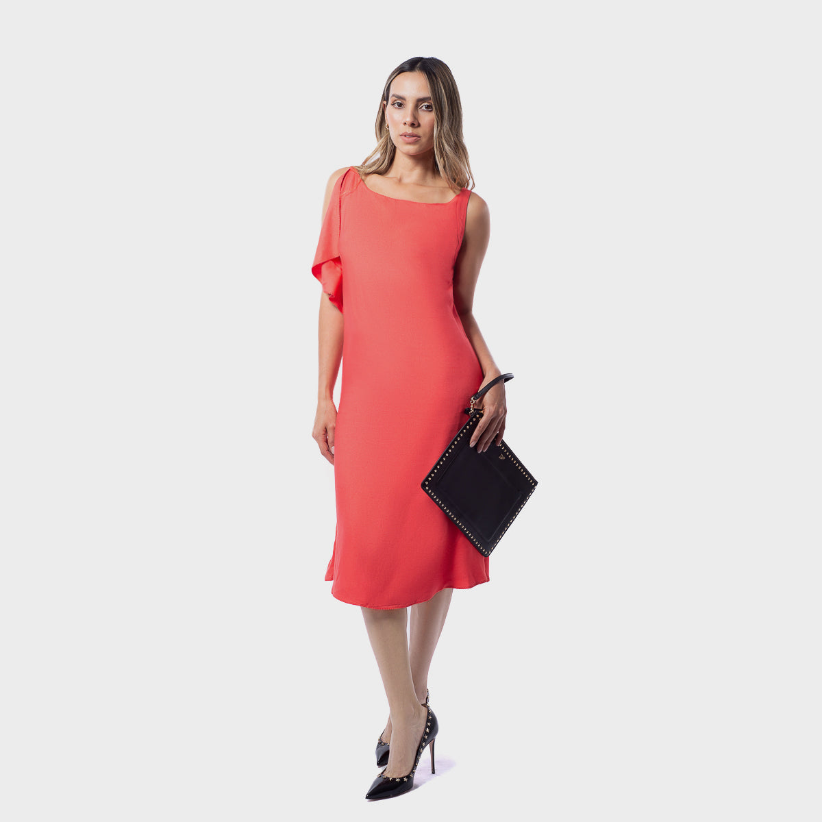Vestido Dama Rojo F.