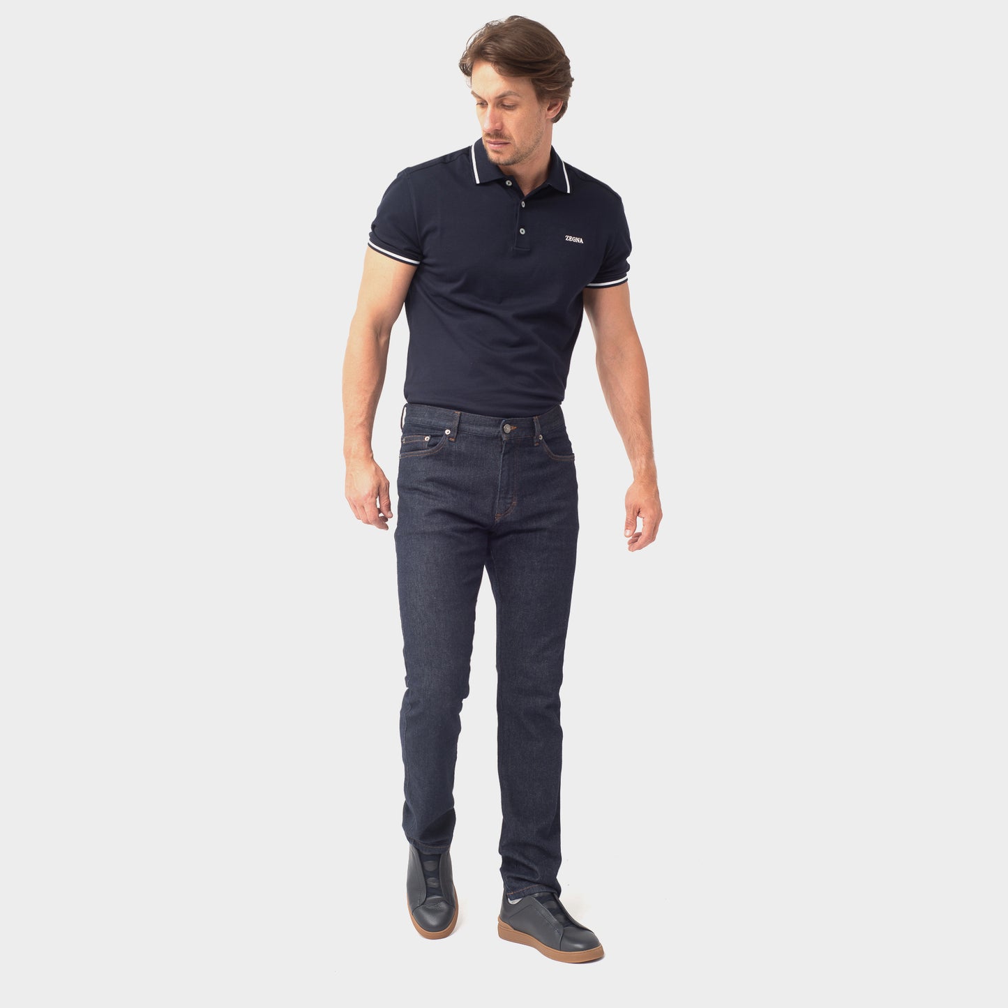 JEANS E. ZEGNA AZUL (UBI70A5--GAN-002)