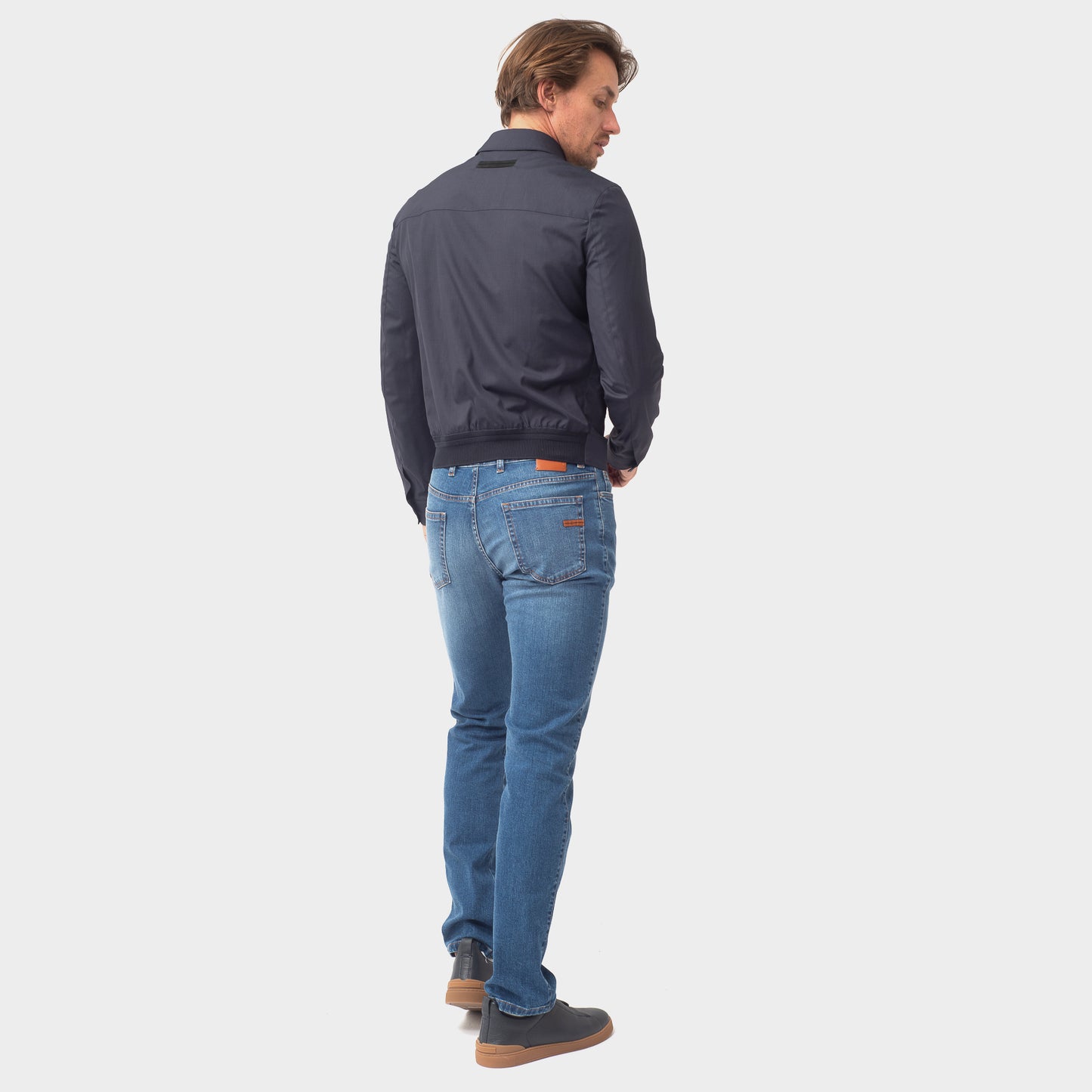 JEANS E. ZEGNA AZUL MEDIO ALGODON (UAI78-GAN-002)