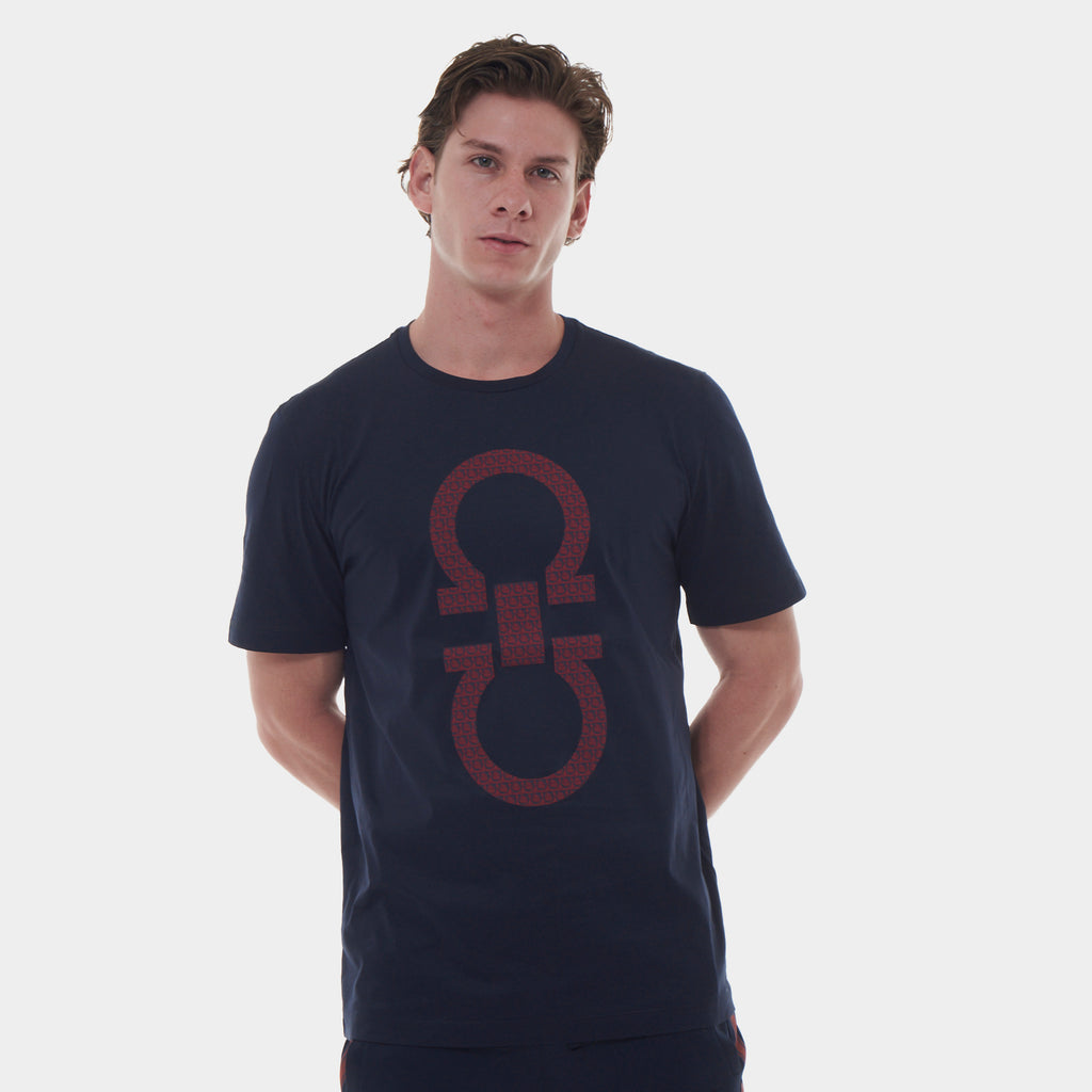 Camiseta Azul Navy Hombre S.F.