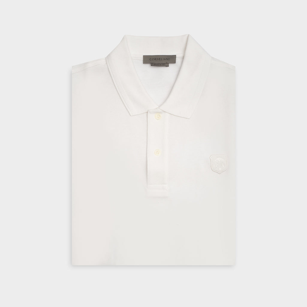 Camiseta Polo Blanca Hombre C.