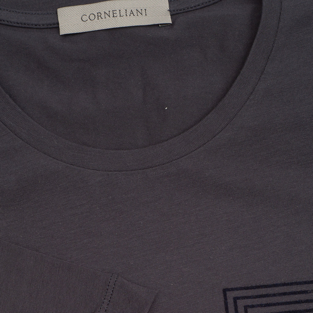 CAMISETA TSHIRT CORNELIANI AZUL (89G587-212003-009)