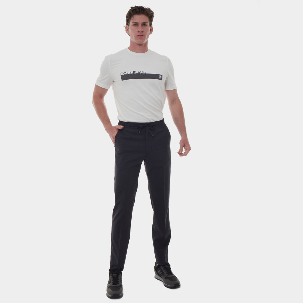 Pantalón Sudadera Azul Hombre C.
