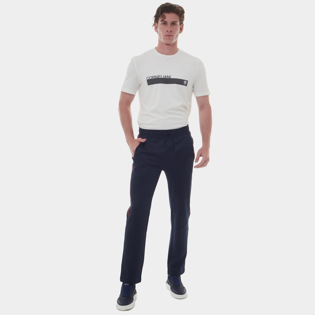 Pantalón Sudadera Azul Hombre C.