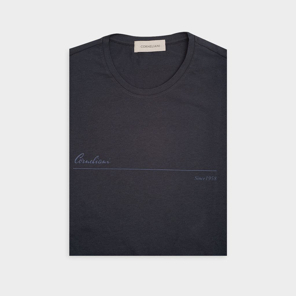 CAMISETA TSHIRT CORNELIANI AZUL (90G574-2825031-001)