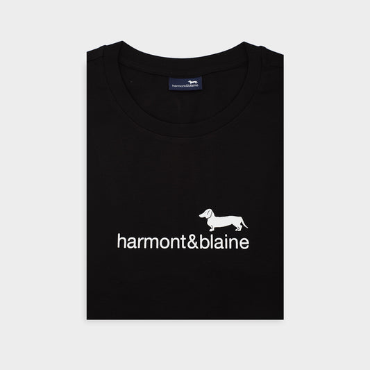 CAMISETA-TSHIRT HARMONT & BLAINE NEGRO (I0ID73021179-999)